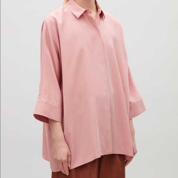 COS | Tops | Cos Draped Wide Fit Button 